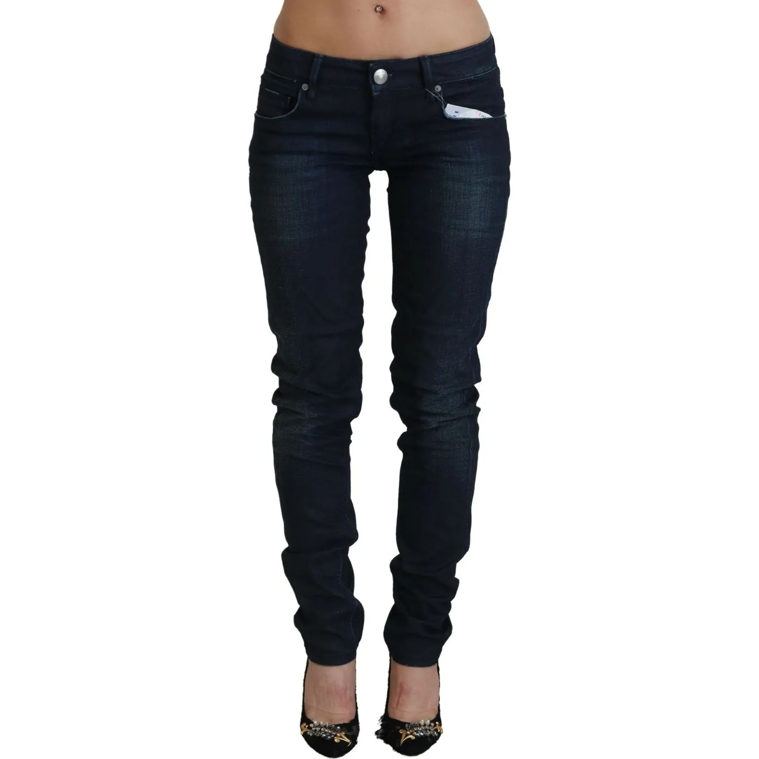 Acht Slim Fit Cotton Denim Jeans