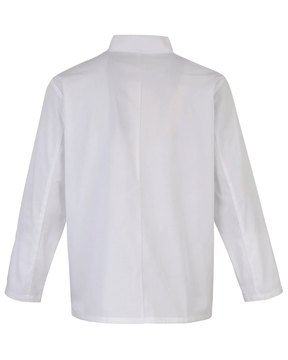 Artisan Collection by Reprime Unisex Studded Front Long-Sleeve Chef's Jacket