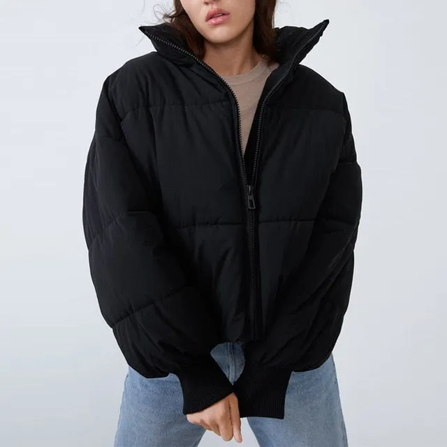 Ashoreshop Winter Trendy Short Warm Parka Coat