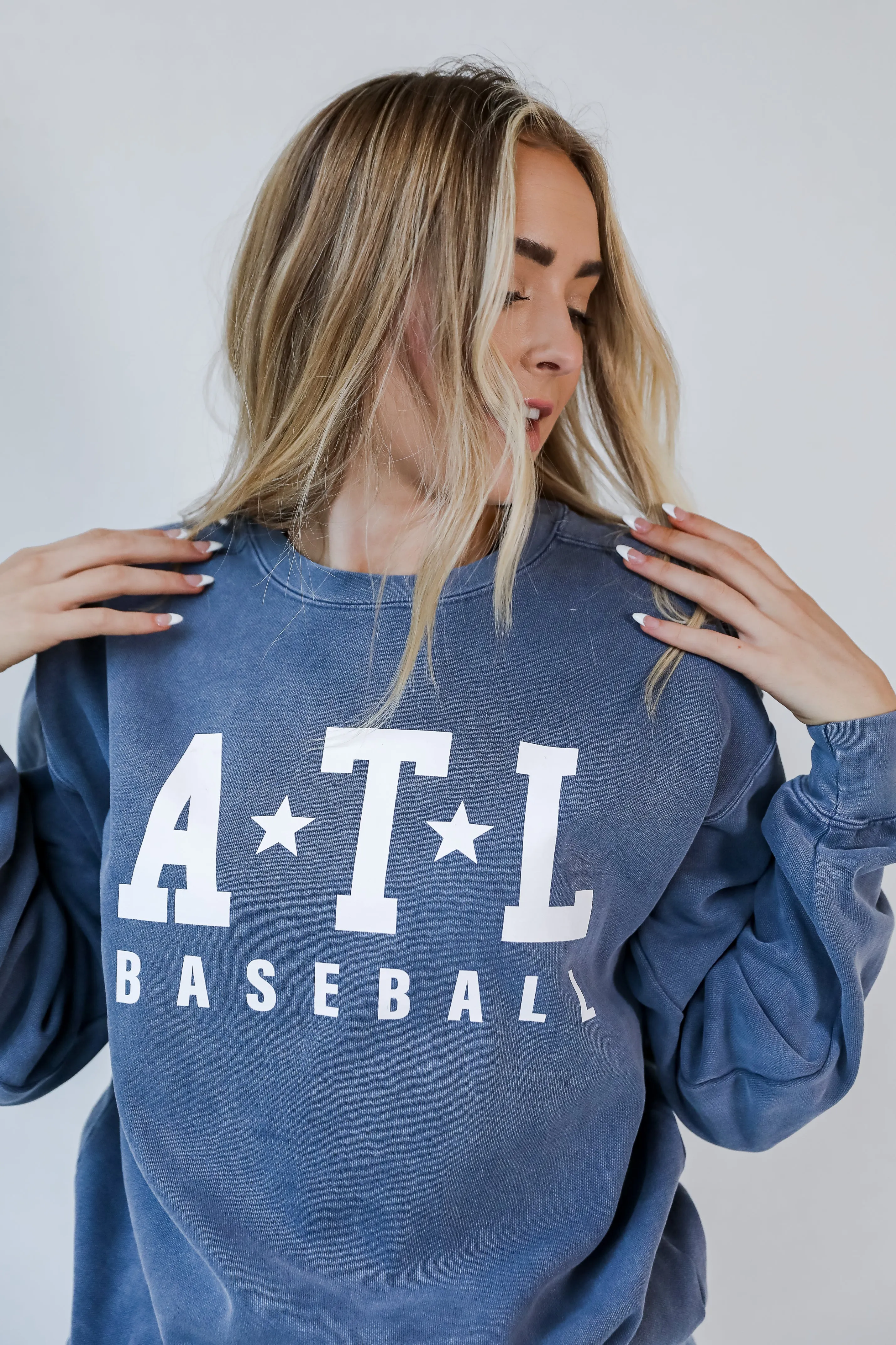 ATL Star Baseball Sweatshirt