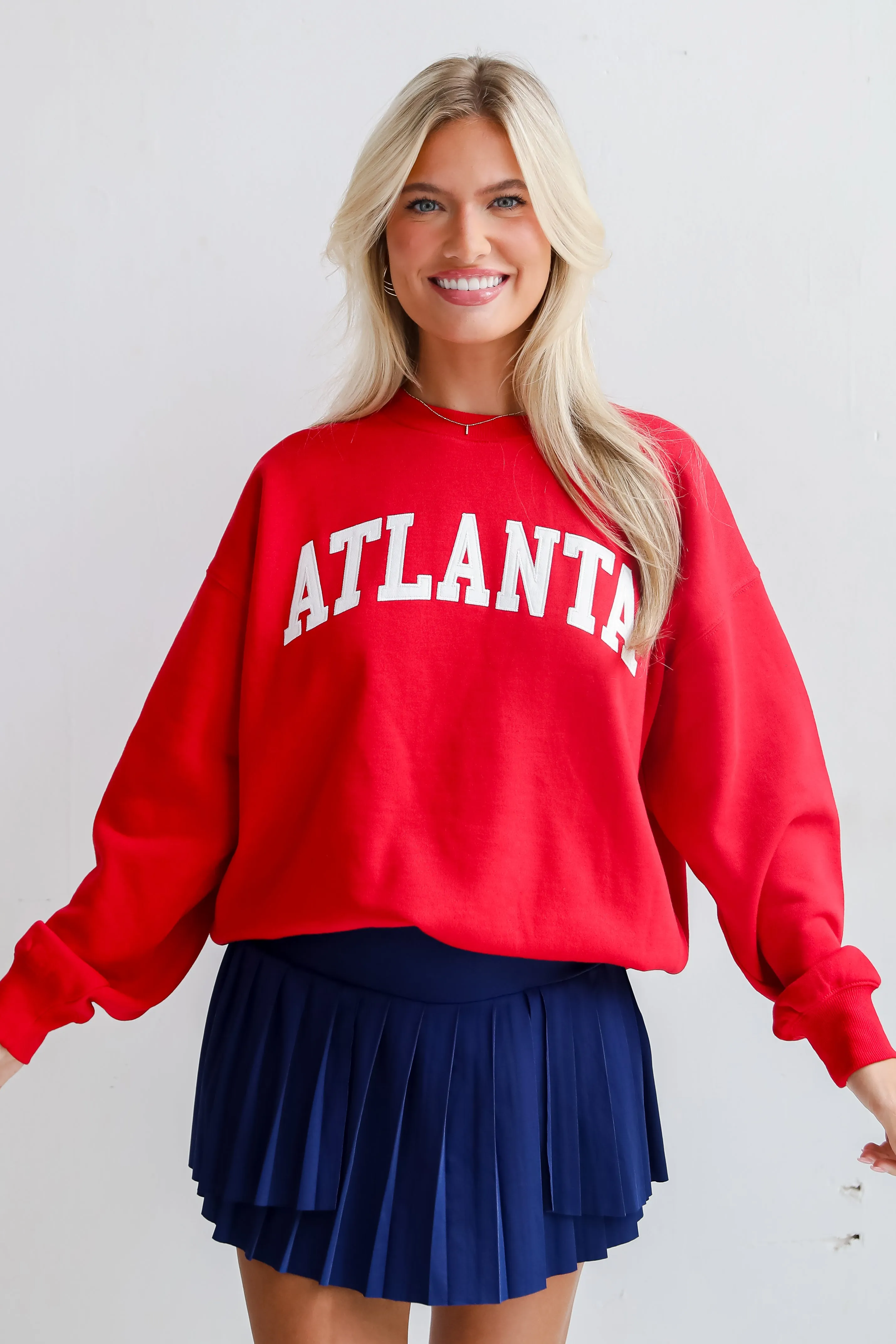 Atlanta Embroidered Sweatshirt