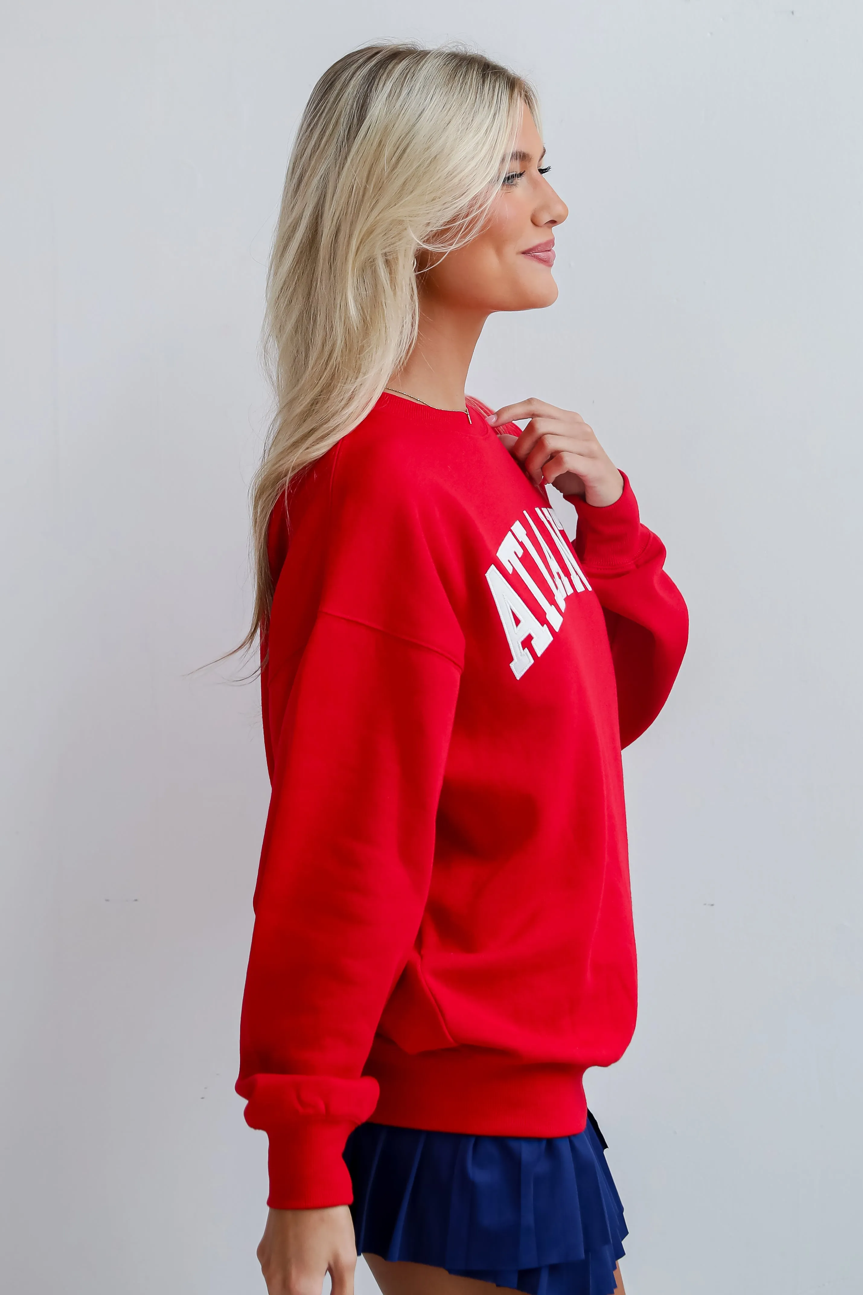 Atlanta Embroidered Sweatshirt