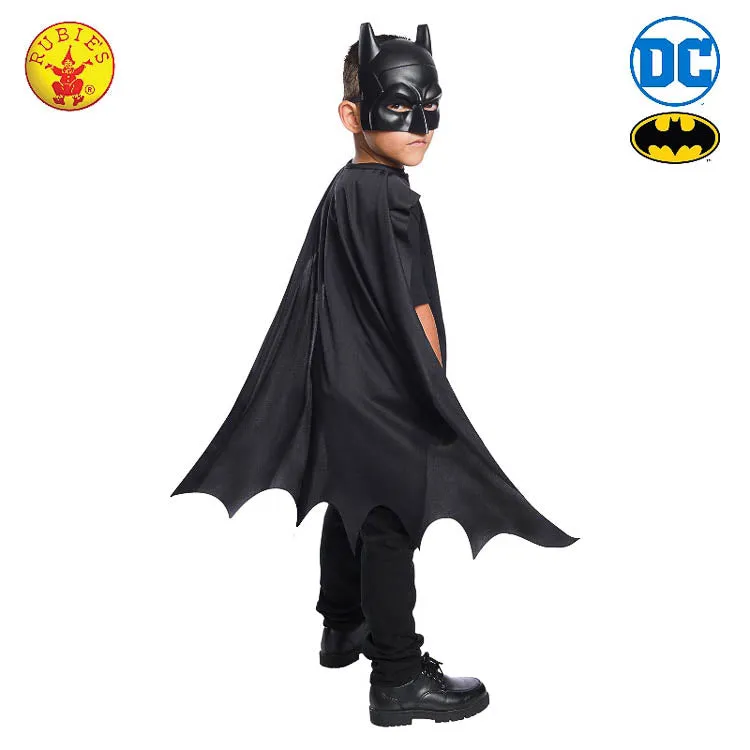 BATMAN CAPE & MASK SET, CHILD