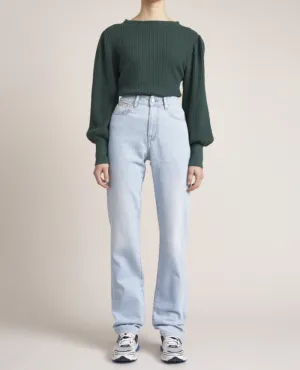 Bellerose Ping Bleach Blue Straight Jeans