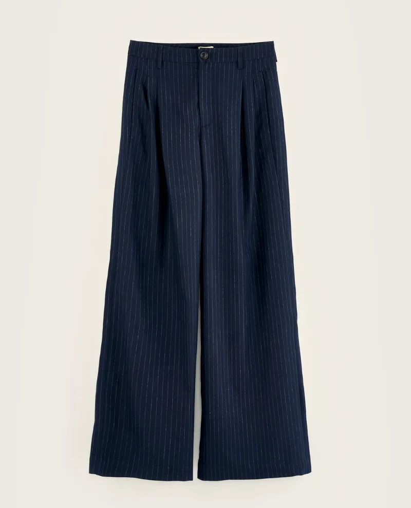 Bellerose Volker Stripe Wide Leg Trousers