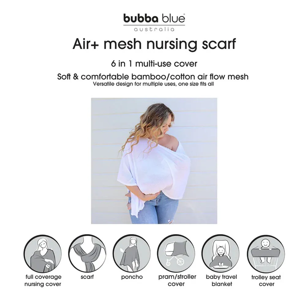 Bubba Blue Nordic Air   Nursing Scarf