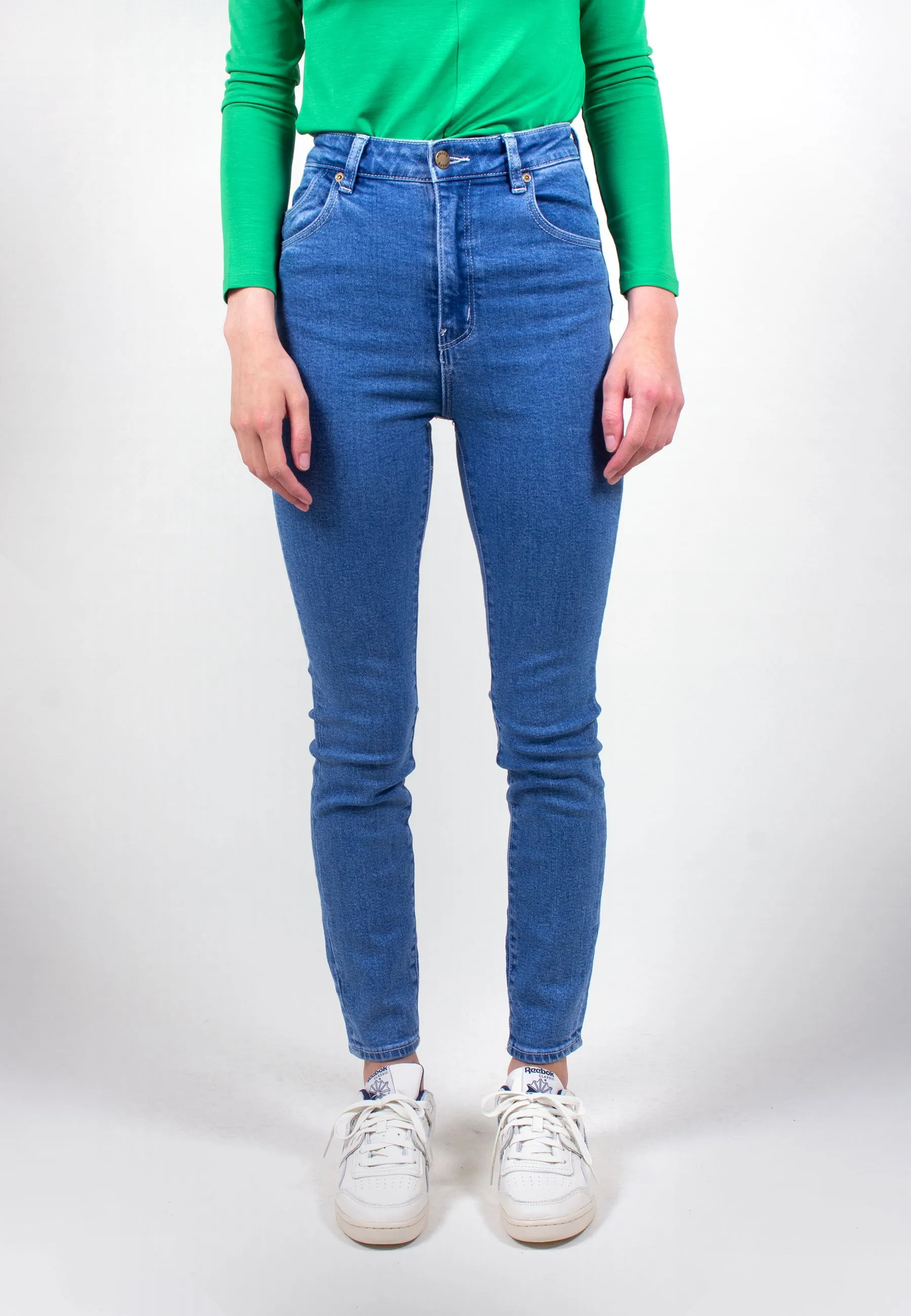 Eastcoast Ankle Jeans - rollas blue