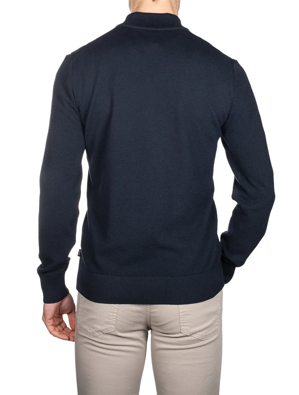 Ebrando Half Zip Sweater Navy