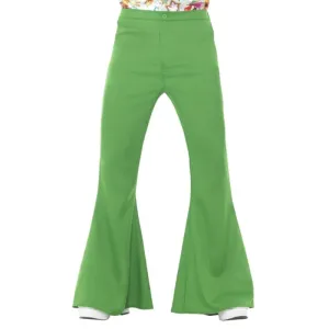 Flared Trousers Green - Mens