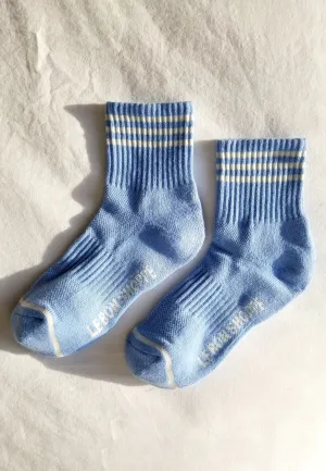 Girlfriend Socks - parisian blue