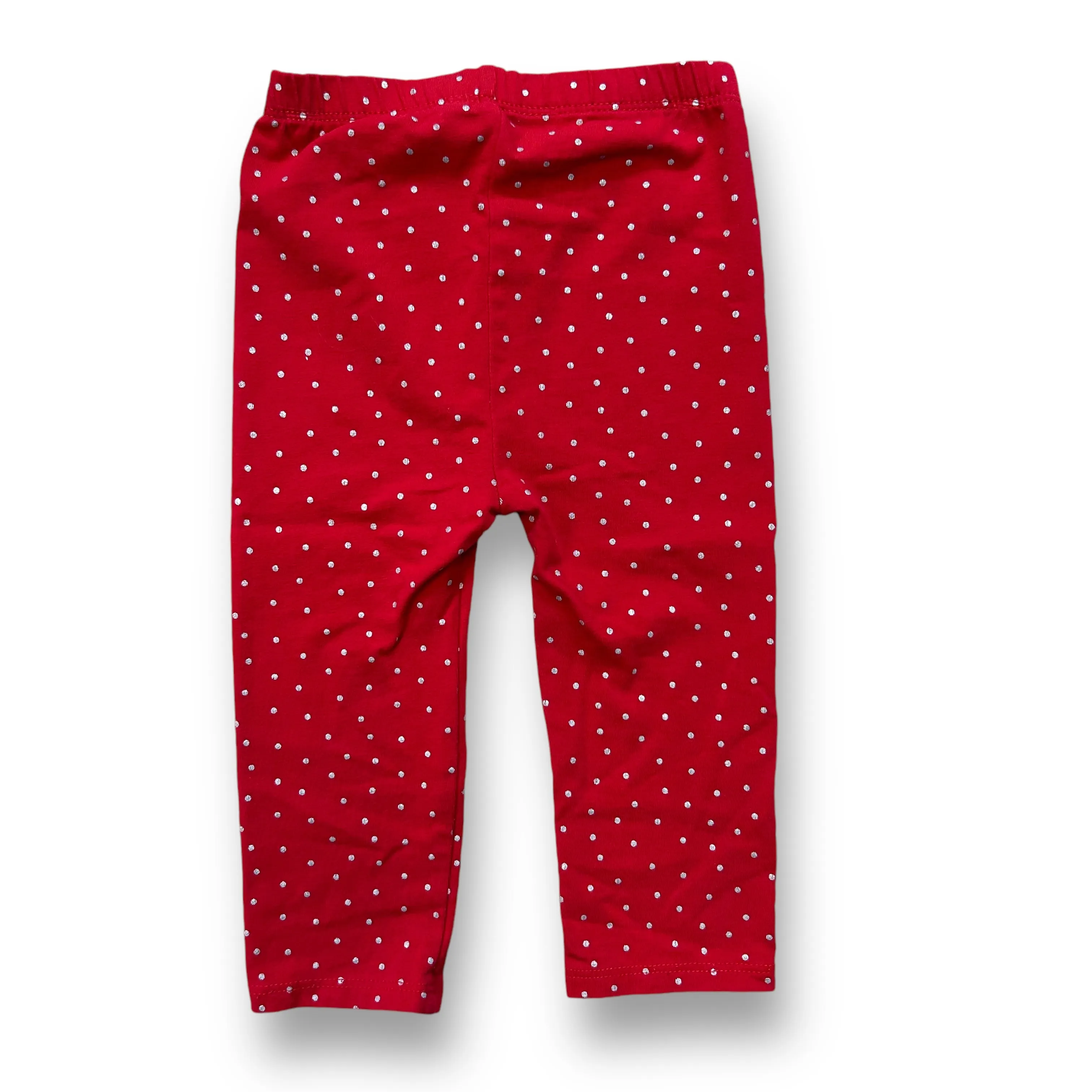 Girls First Impressions Size 12 Months Red Polka Dot Pull-On Pants