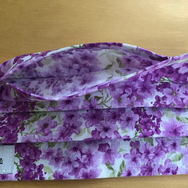 Handmade Cotton Face Mask - Lilacs