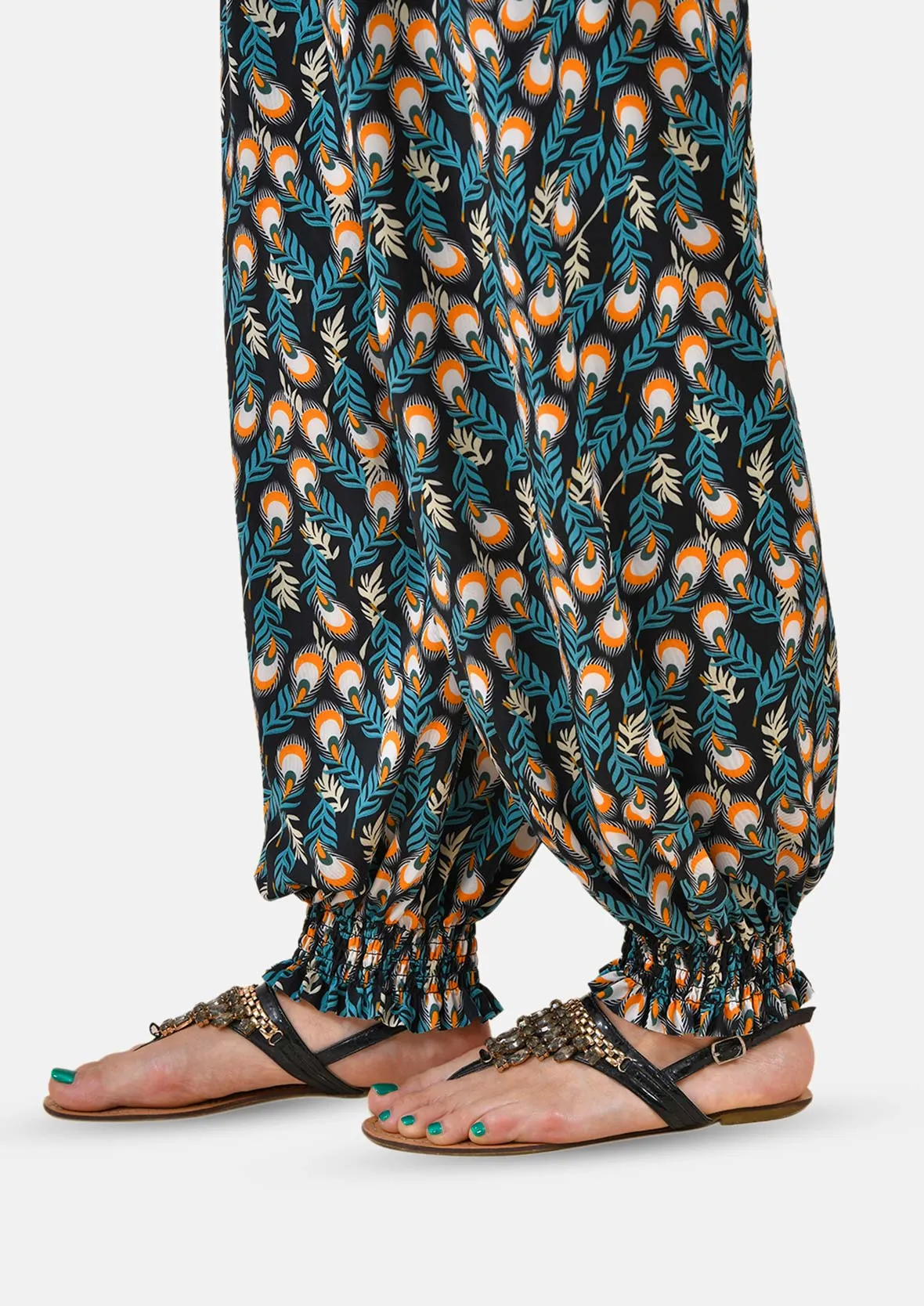 High Waist Harem Trousers