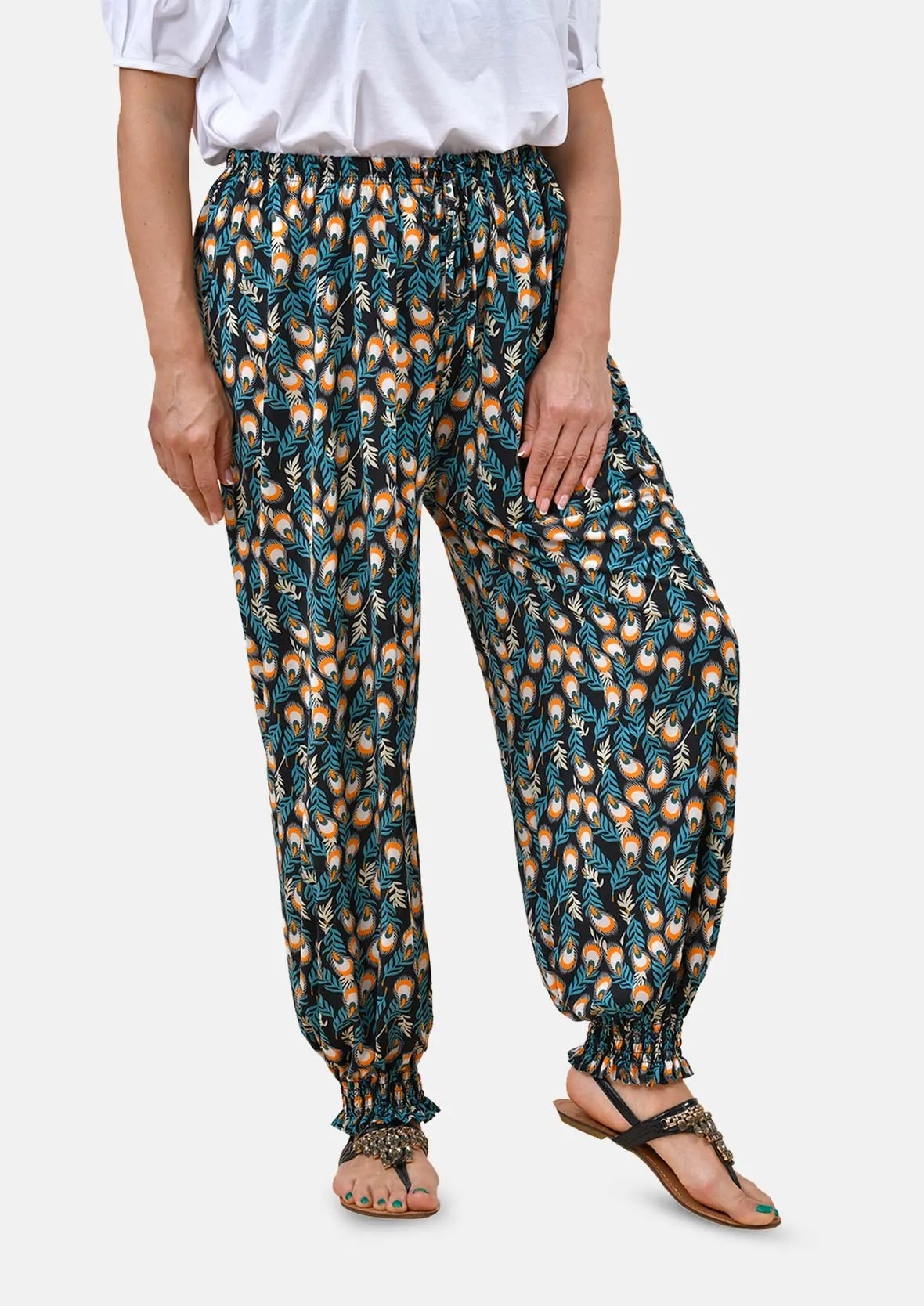 High Waist Harem Trousers