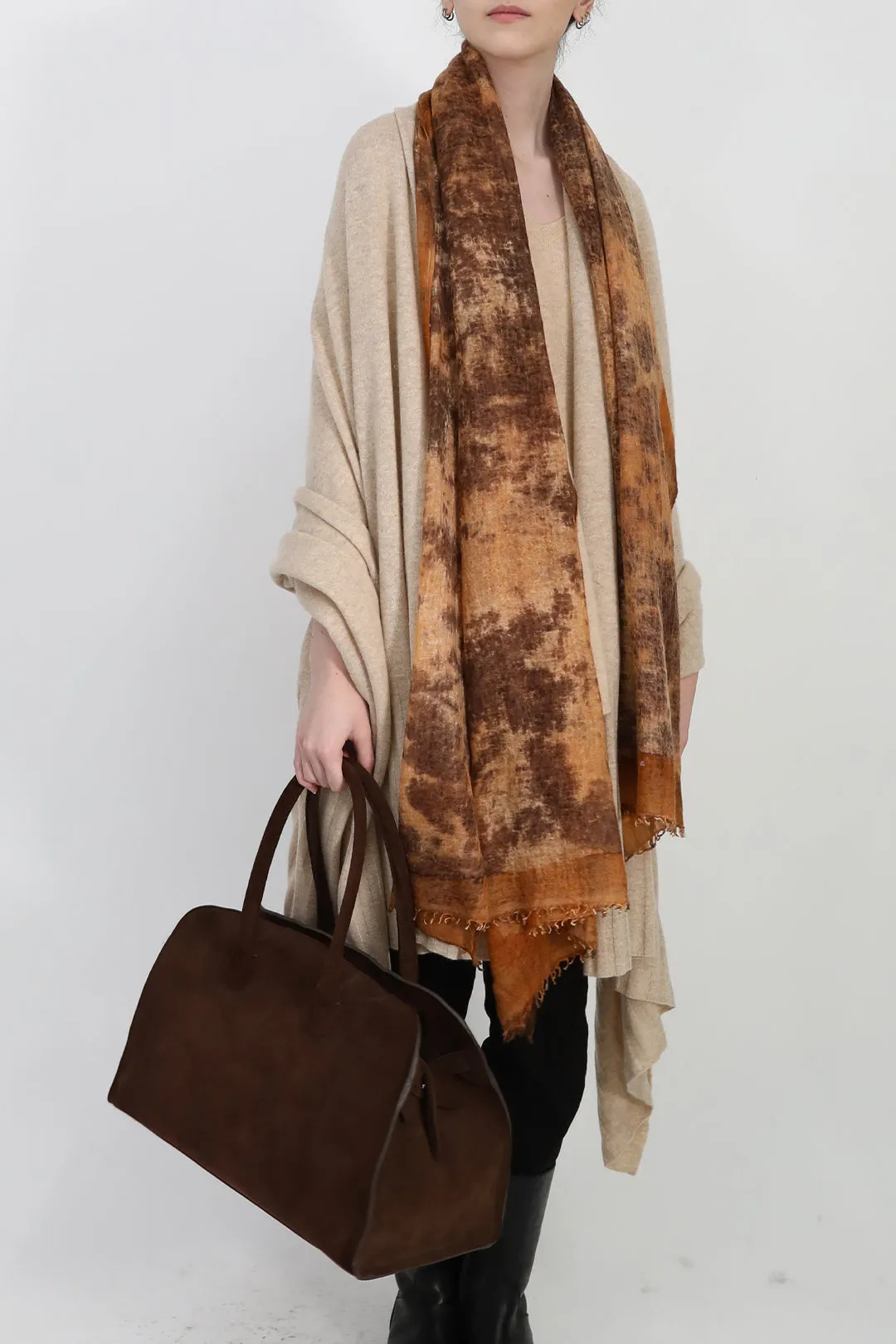 IRINA TRAVEL WRAP IN PURE NEPALESE CASHMERE