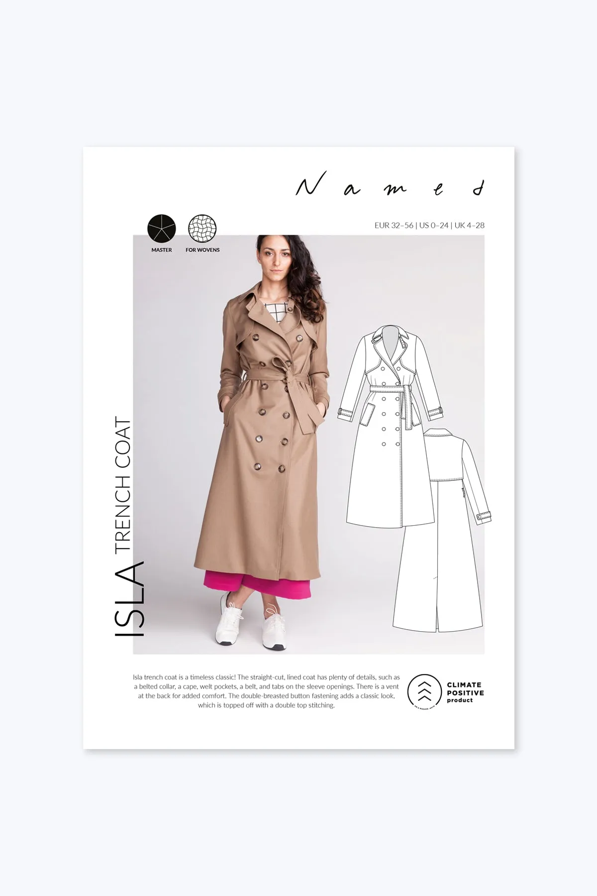 Isla trench coat