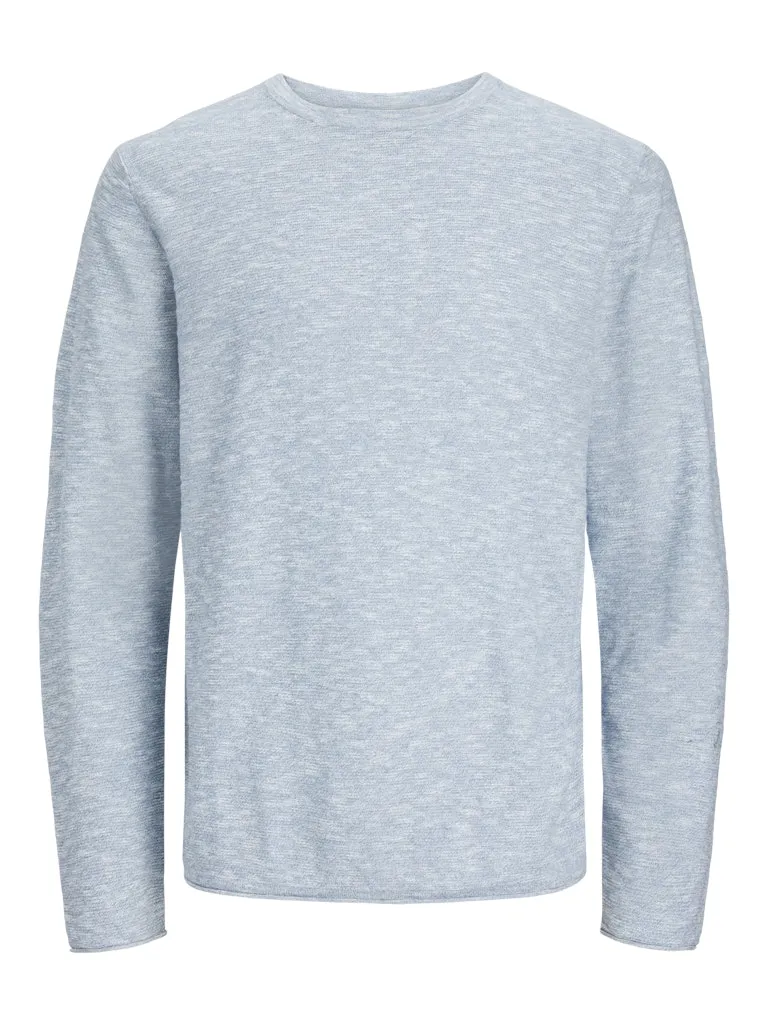 JACK & JONES JJELINEN KNIT CREW NECK SN