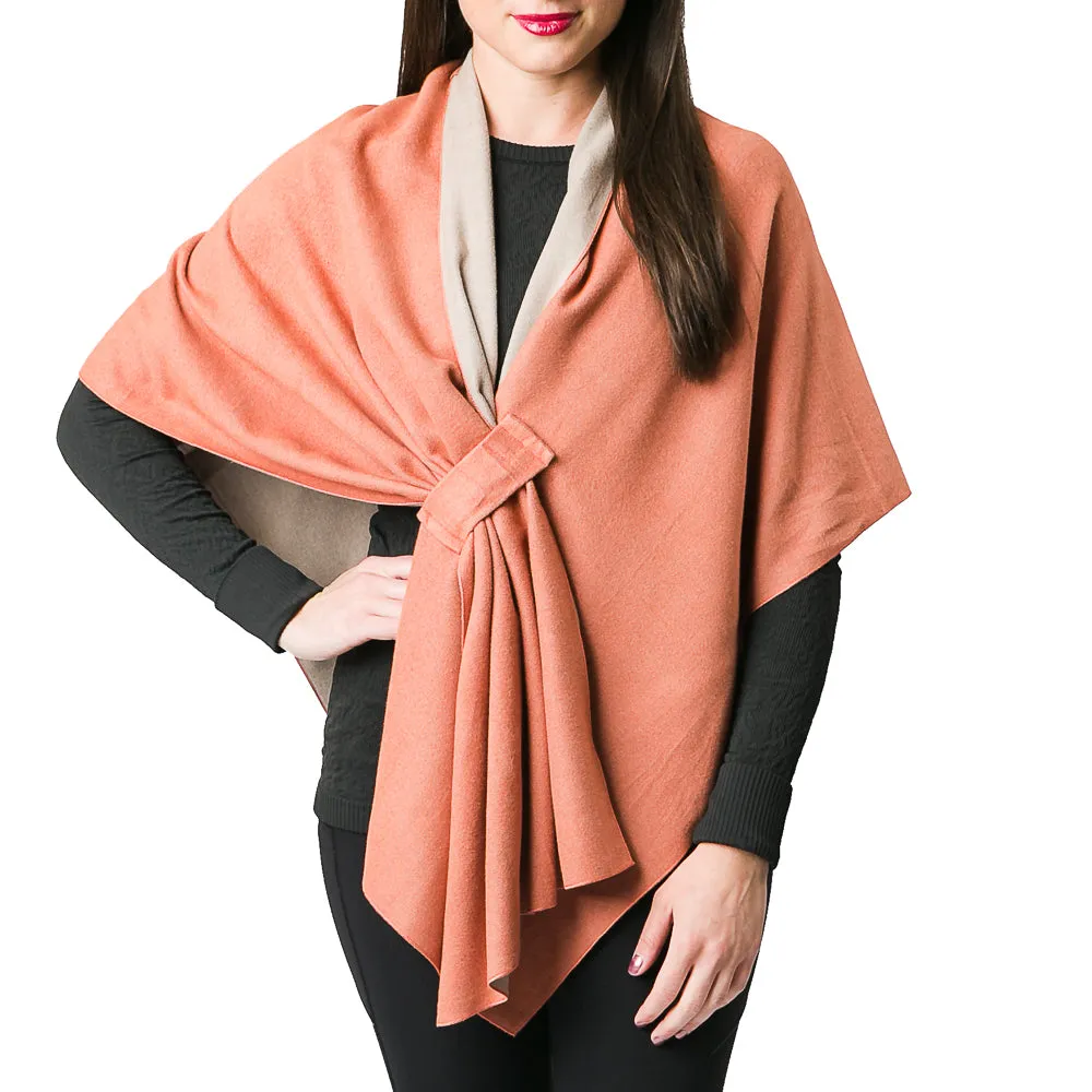 Kate Keyhole Wrap: Two Tone