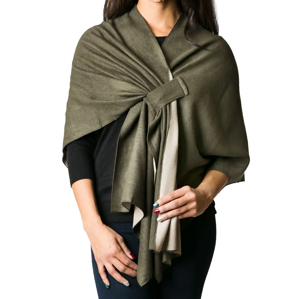 Kate Keyhole Wrap: Two Tone