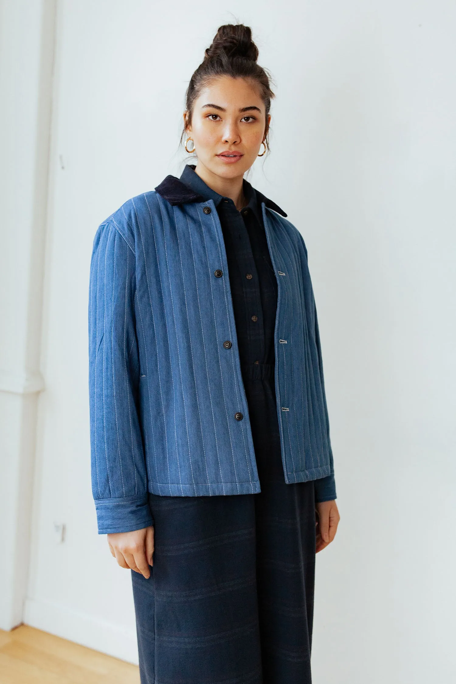 Kenton Jacket / Cobalt Blue Denim