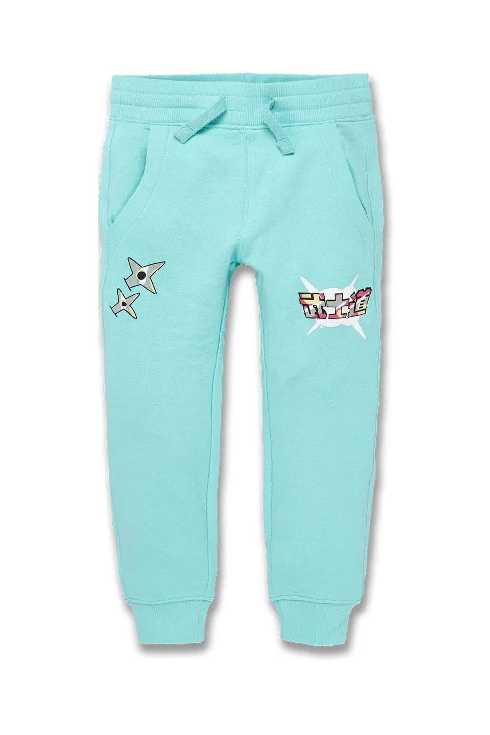 Kids Invincible Plush Jogger Sweatpants (Egg Shell Blue)