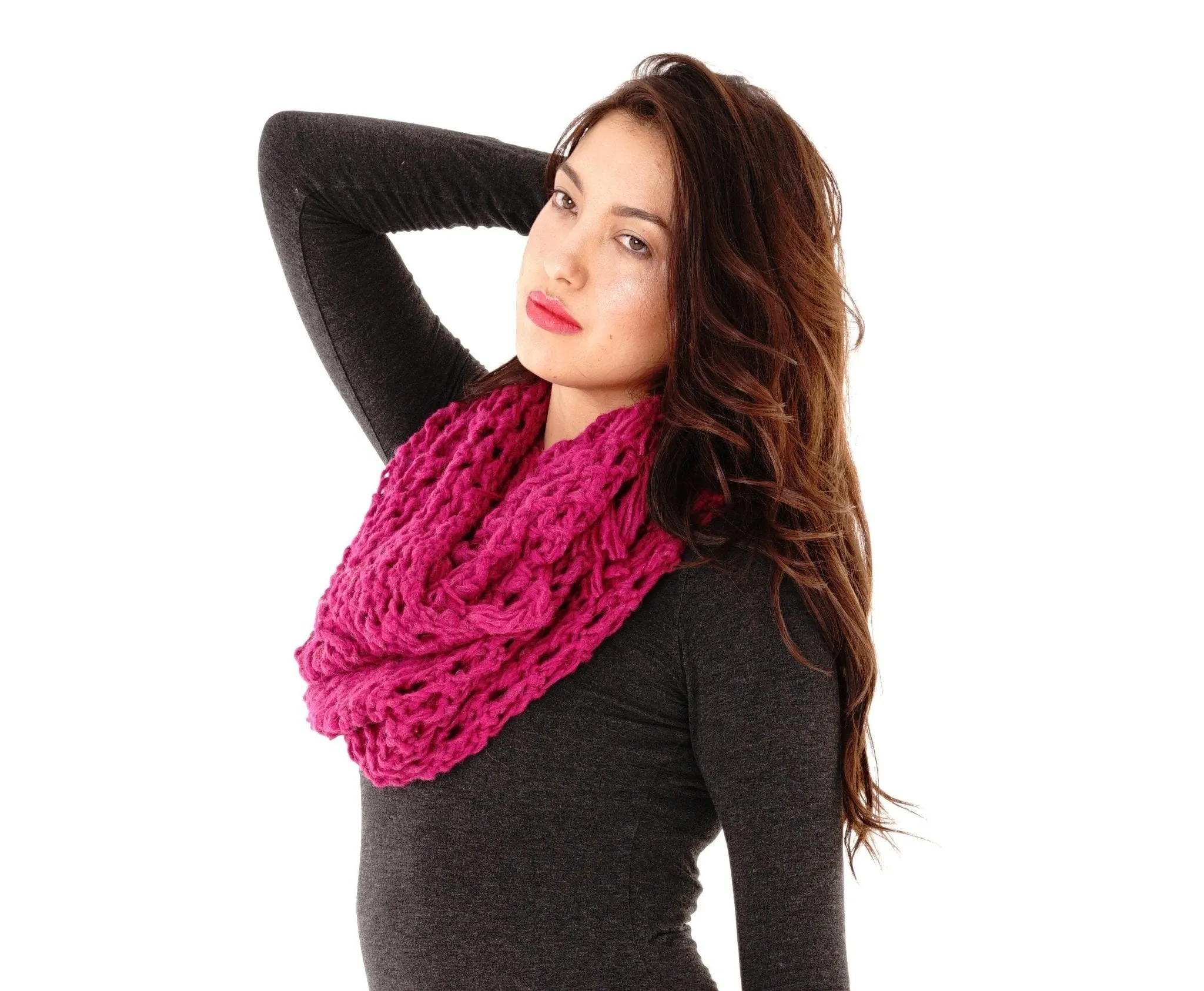 Knitted Infinity Scarf