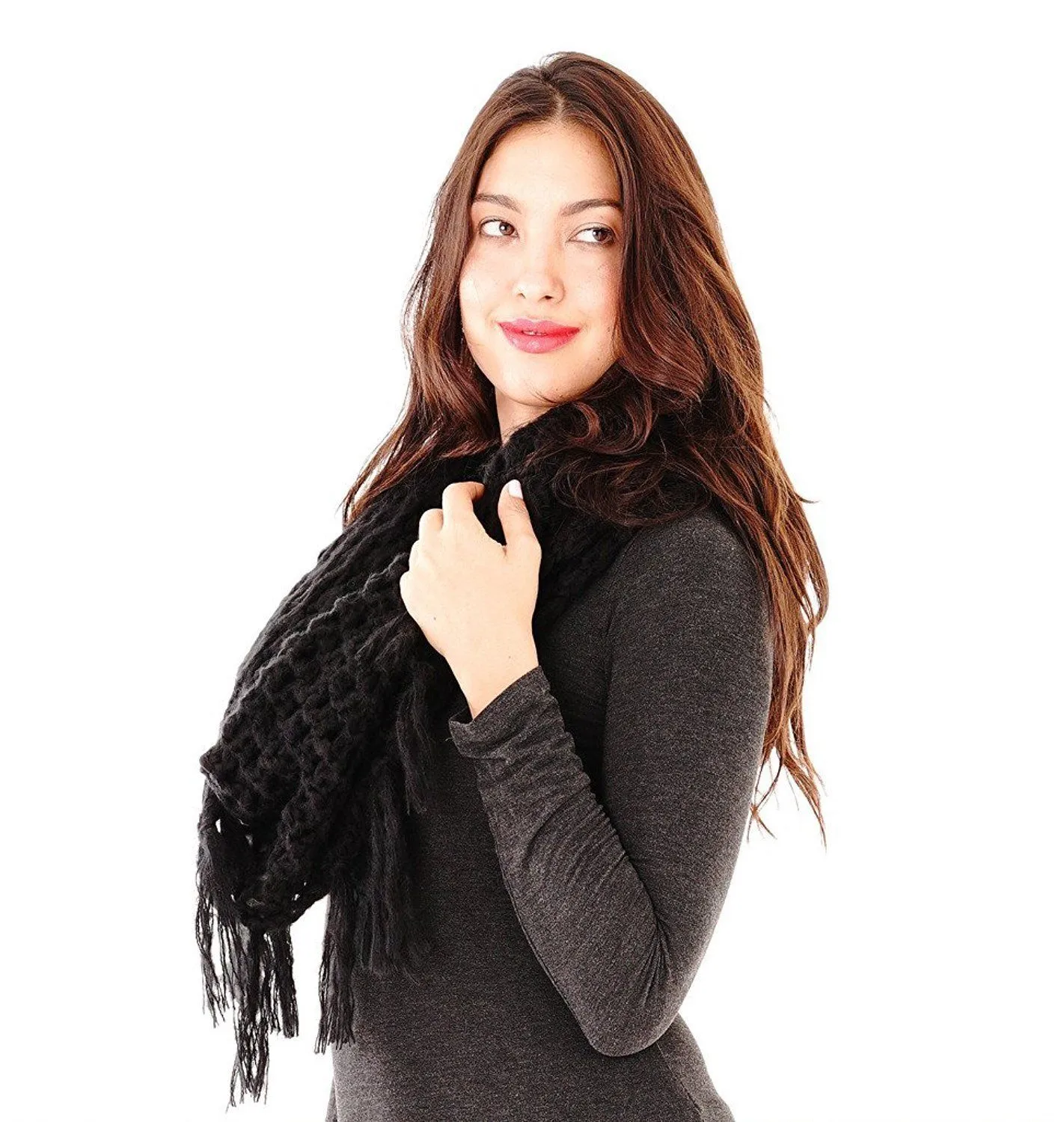 Knitted Infinity Scarf