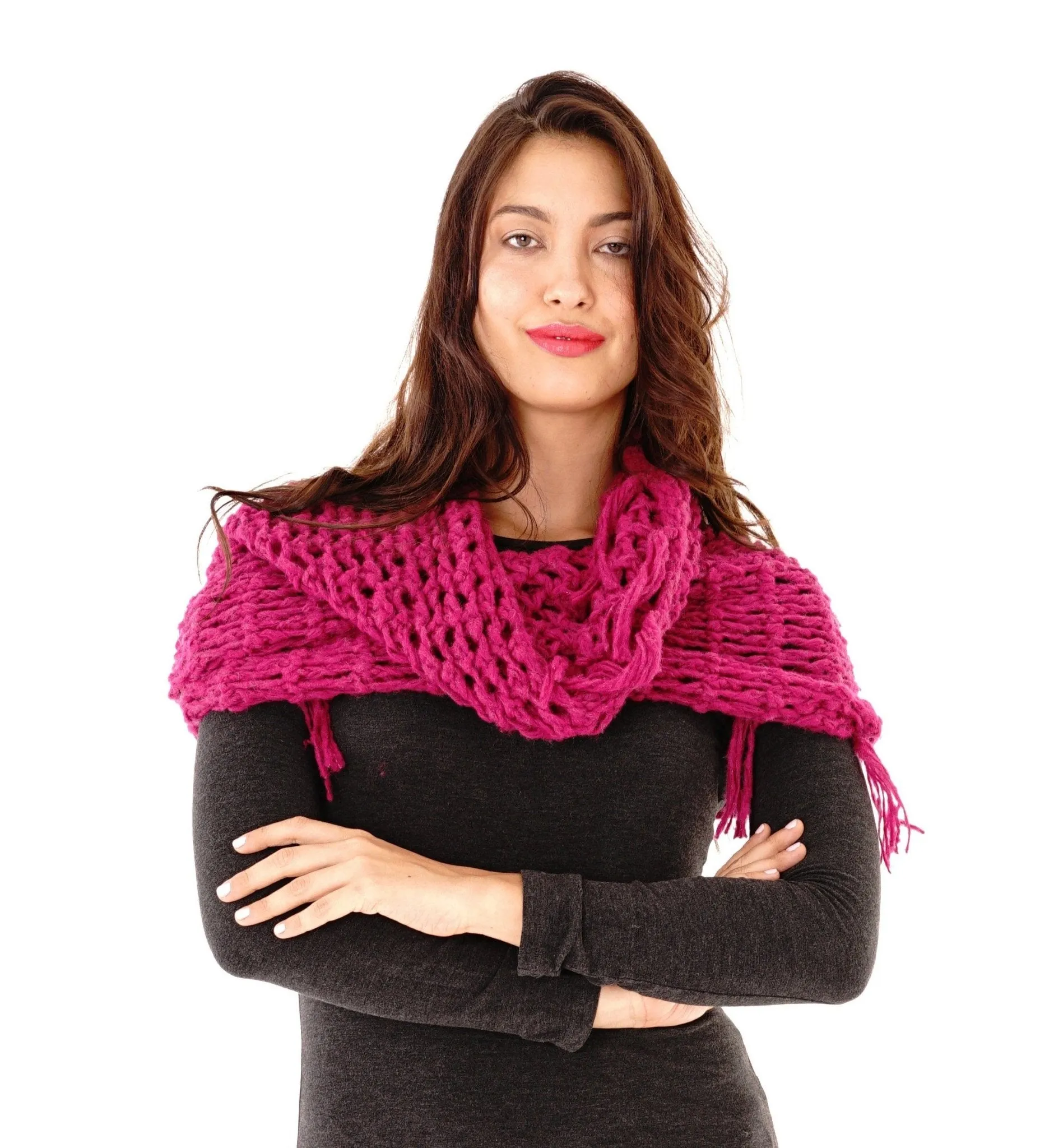 Knitted Infinity Scarf