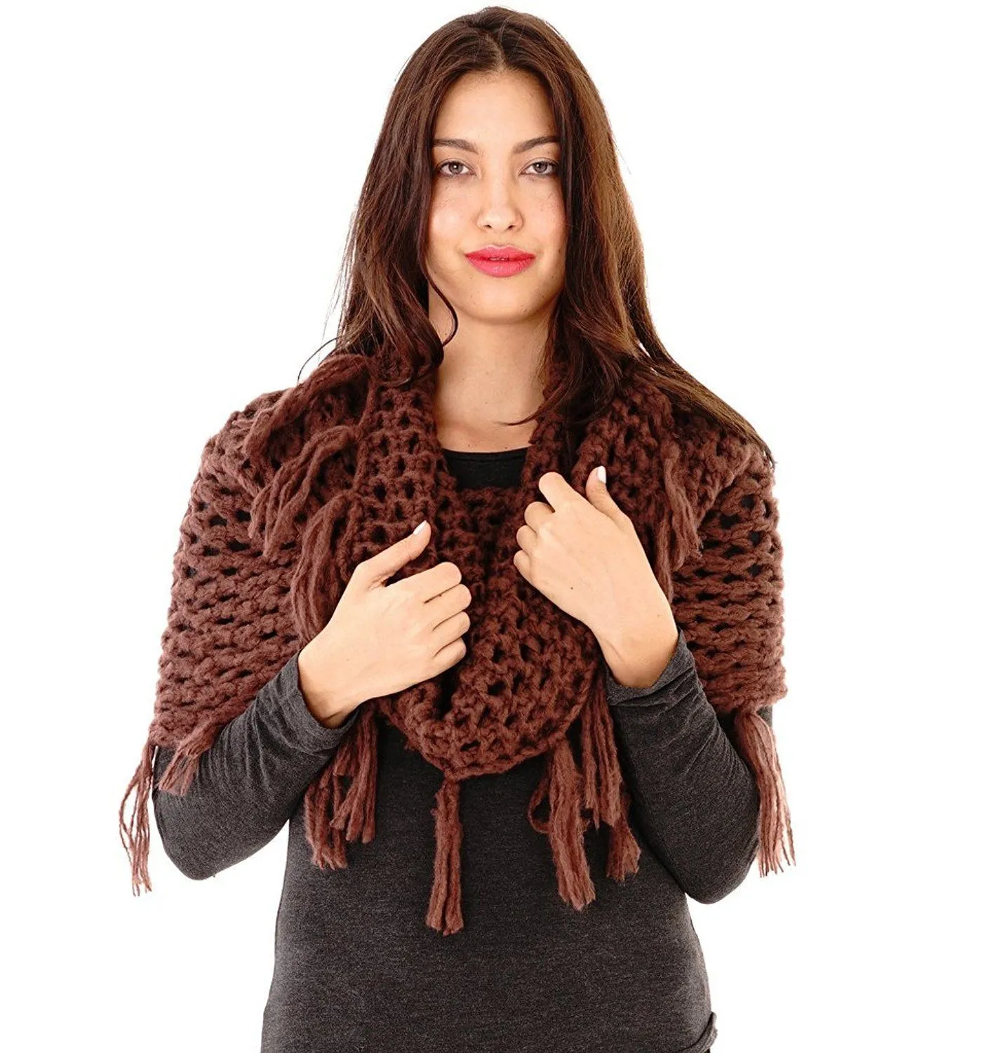 Knitted Infinity Scarf