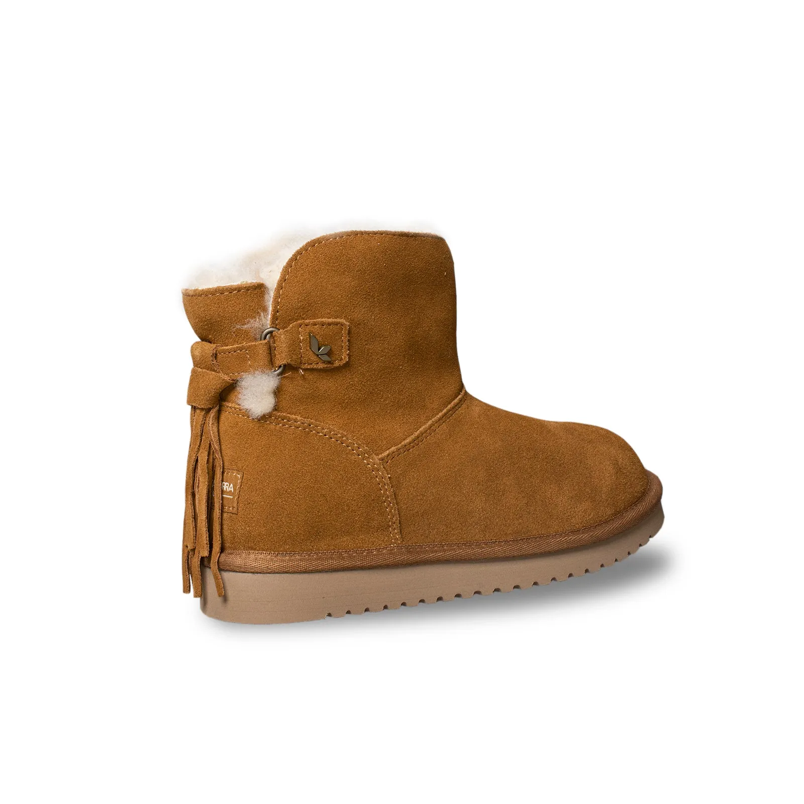 Koolaburra By UGG Jaelyn Mini Chestnut Boots - Women's