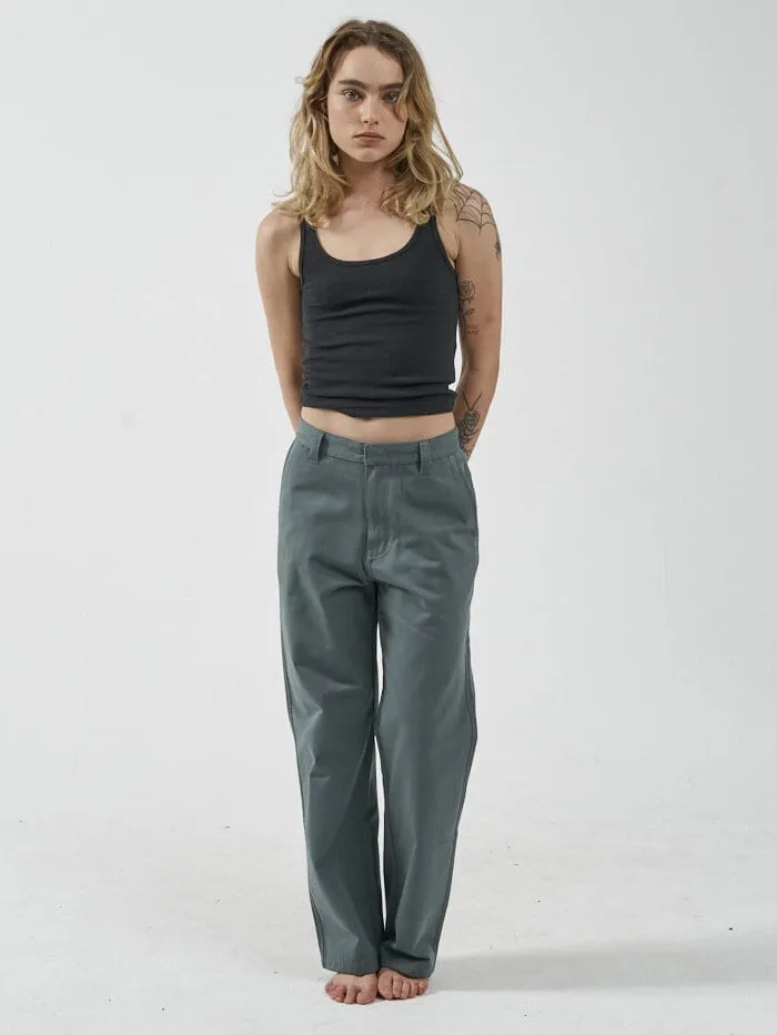 Lax Low Slung Pant - Scrubs Green