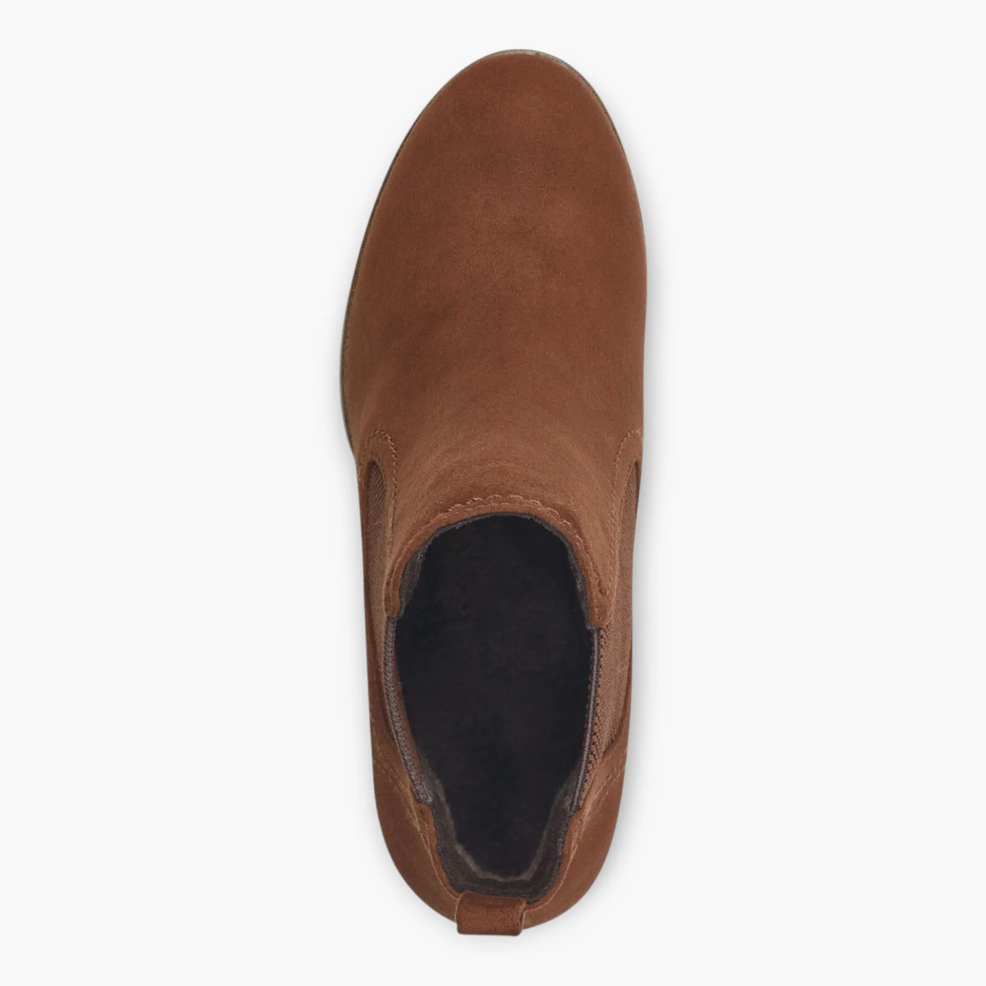 Marco Tozzi Block Heel Chelsea Boots in Brown