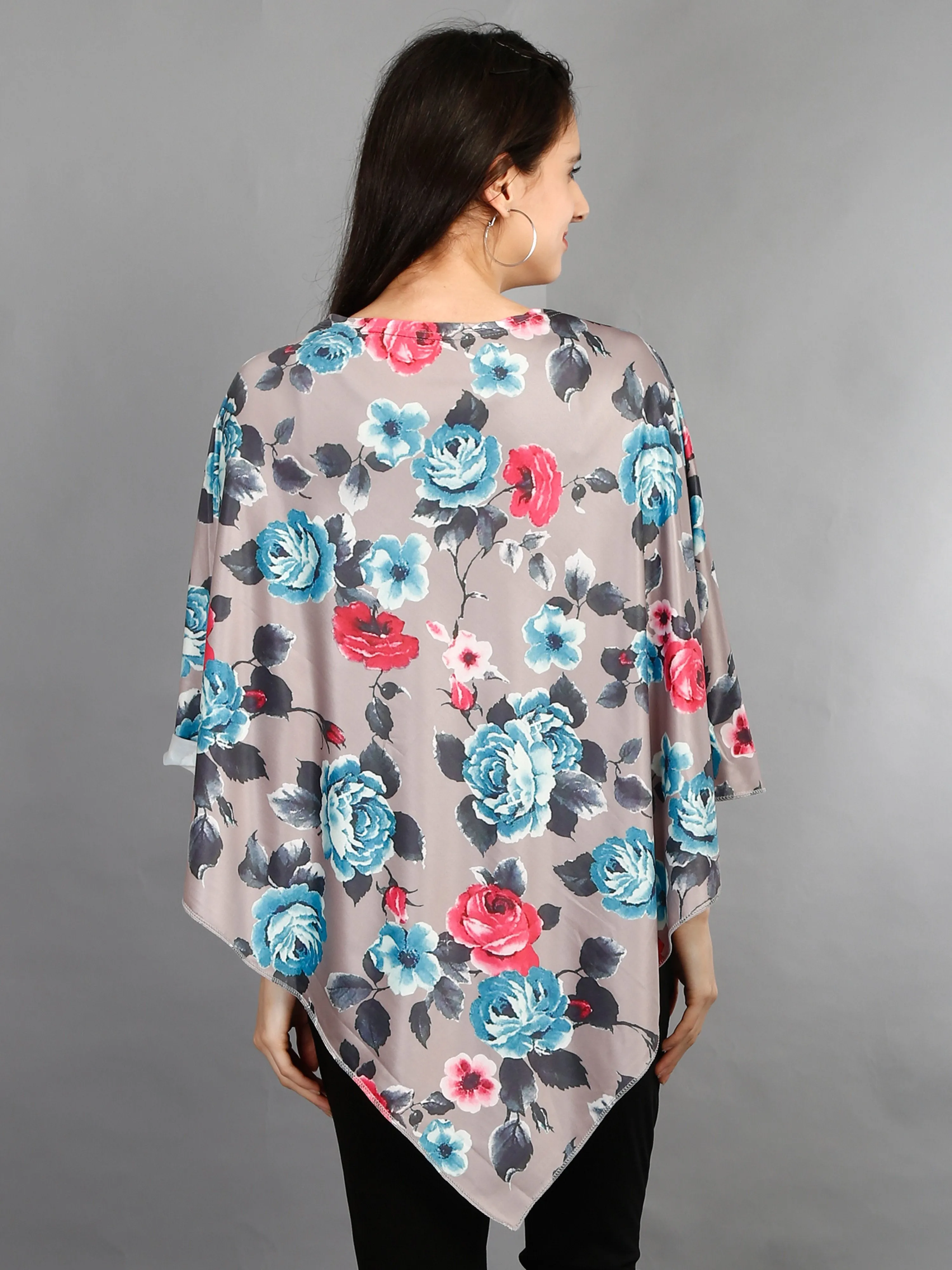 Maternity and Nursing Wear- Floral Grey