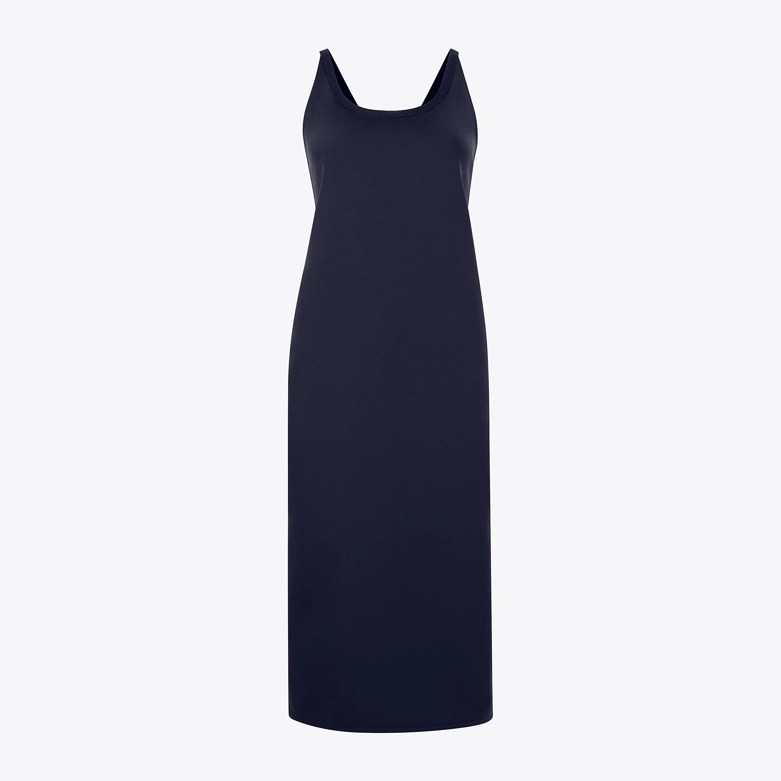 M.M. LAFLEUR - Elsa Dress - Light Scuba :: Space Blue