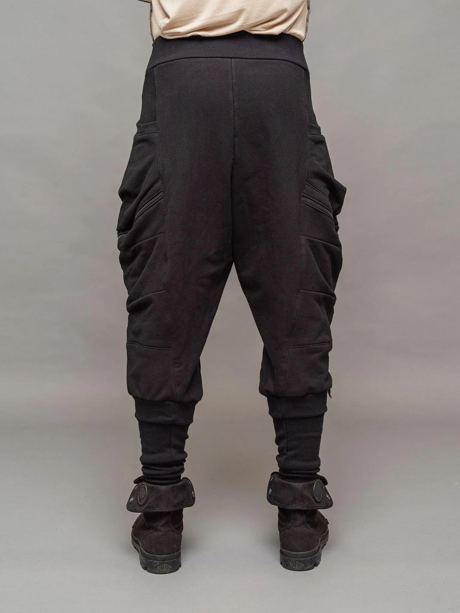 Nomadix V2 Men's Drop Crotch Joggers - 500gsm French Terry Loopback