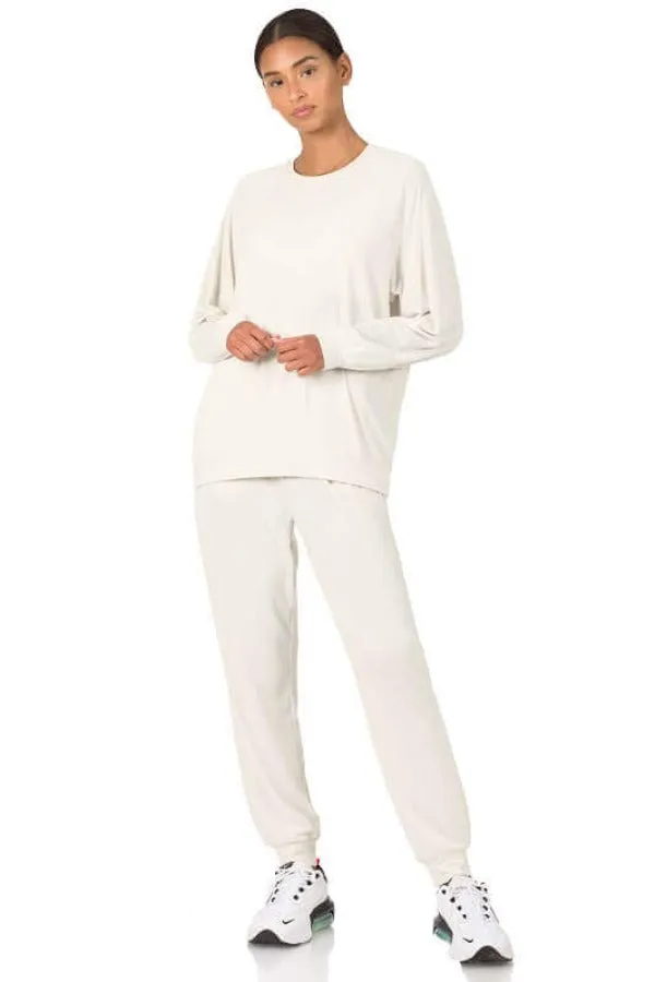 Raglan Sleeve Pullover & Jogger Pants Set