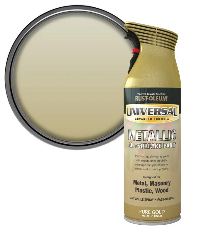 Rust-Oleum Universal Metallic Spray Paint - 400ml