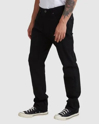 RVCA Daggers Slim Fit Twill Pant