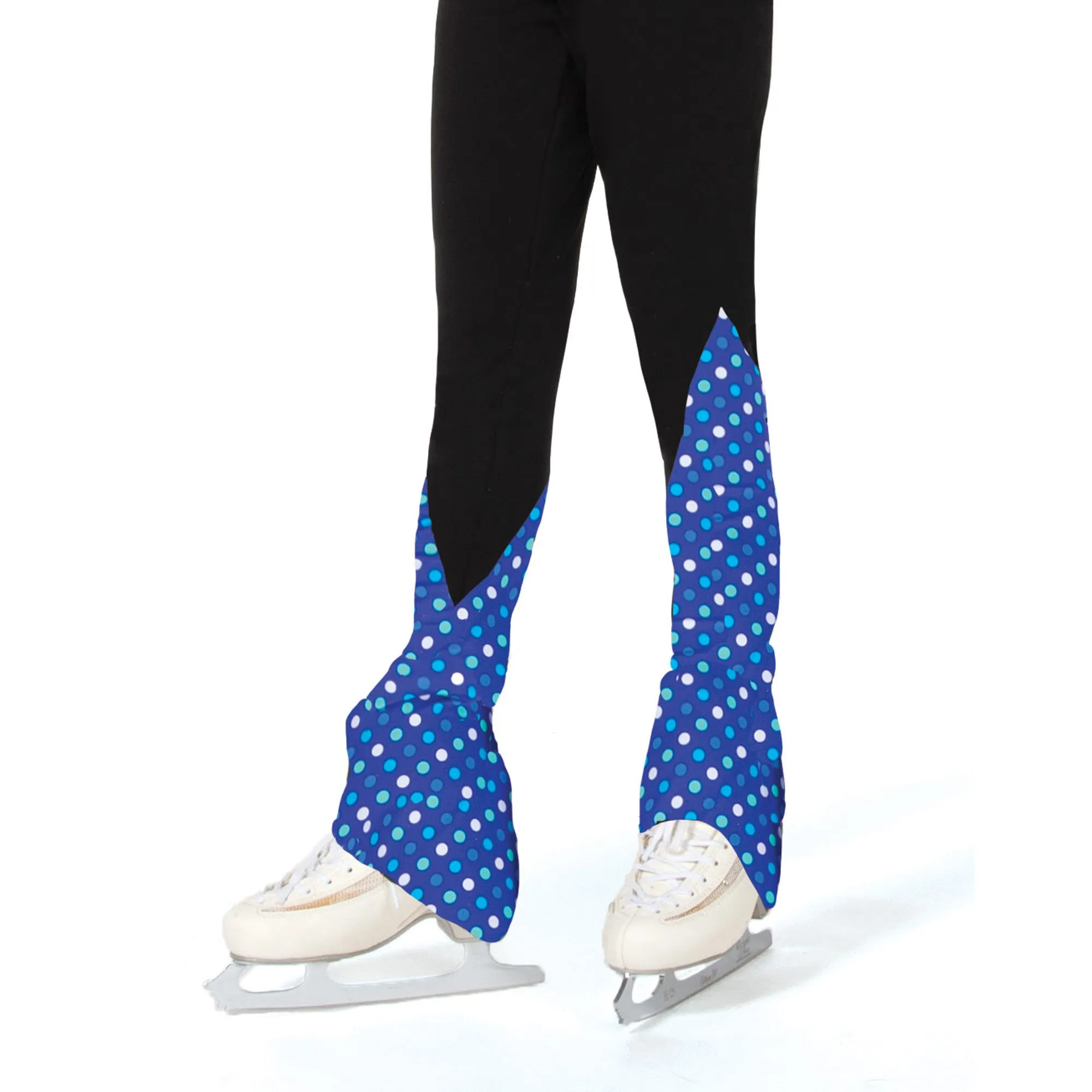 S120 Competition Figure Skating Dot Com Inset Leggings