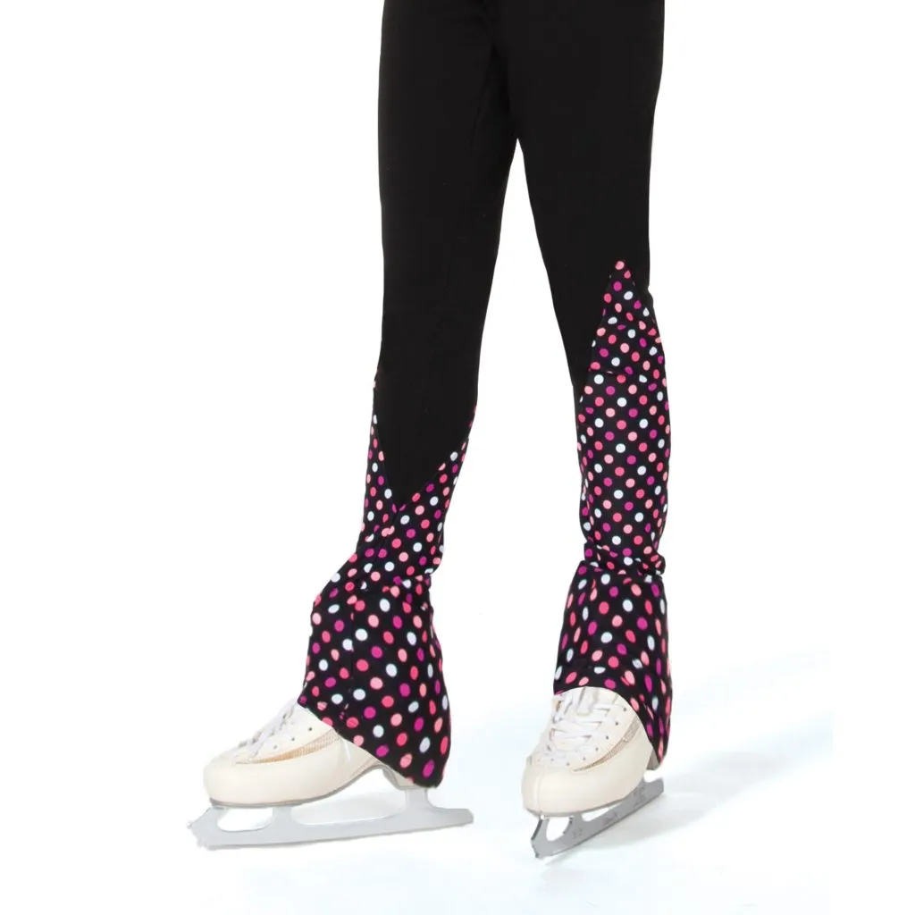 S120 Competition Figure Skating Dot Com Inset Leggings