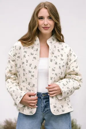 Sandra Quilted Floral Jacket