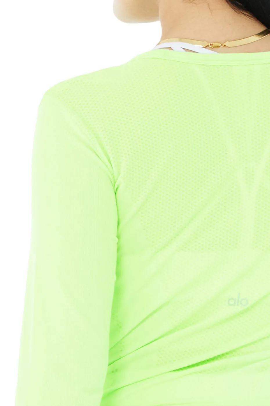 Seamless Essential Long Sleeve - Neon Lime