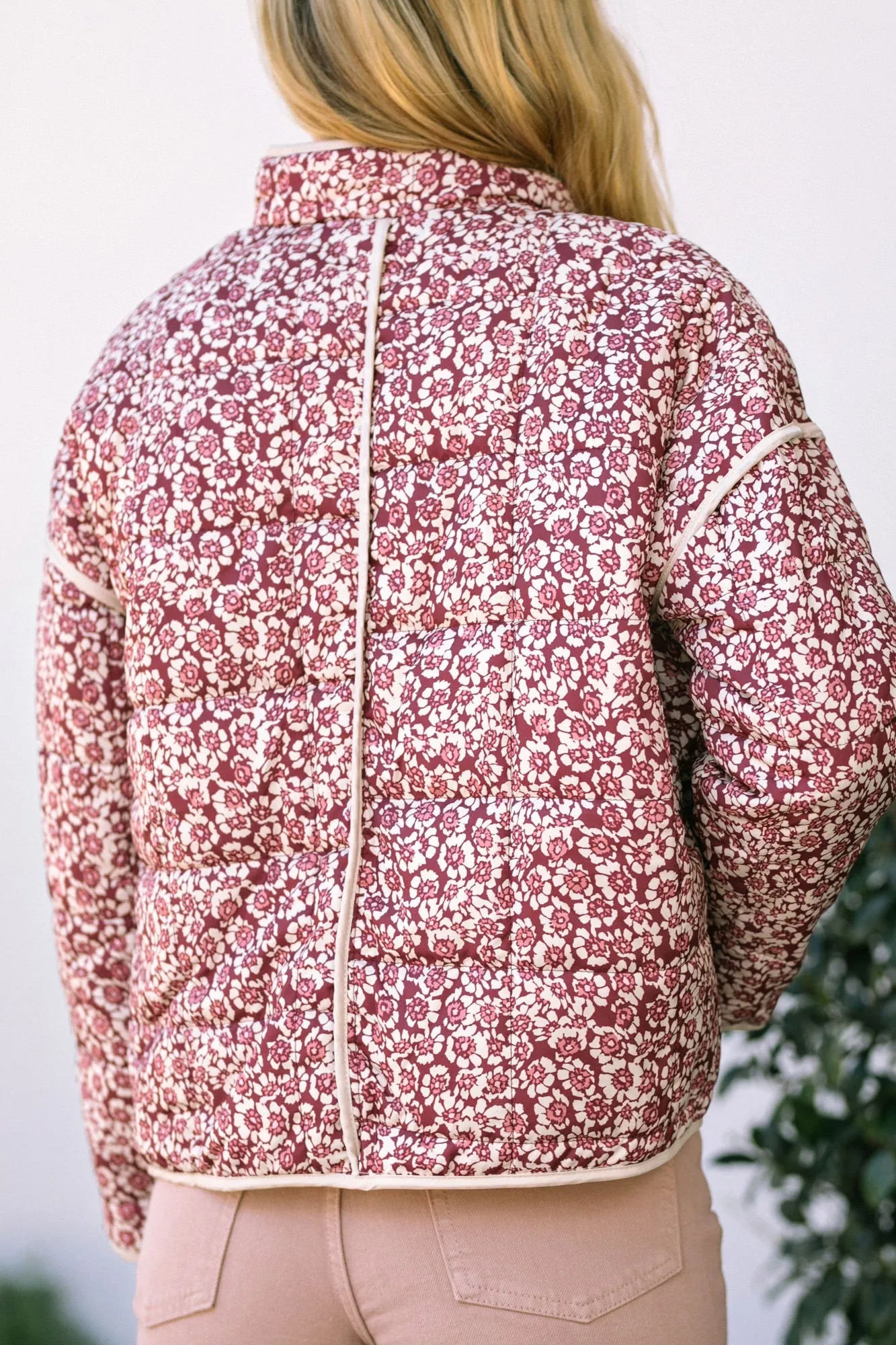 Shaina Quilted Floral Jacket