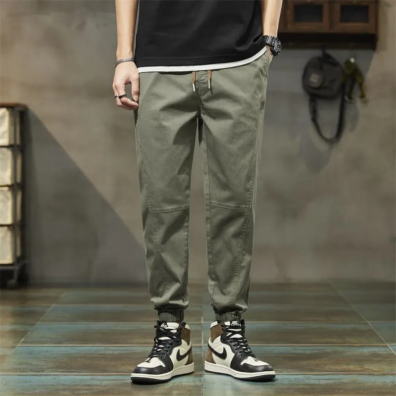 Slant Pocket Tapered Loose Fit Pants