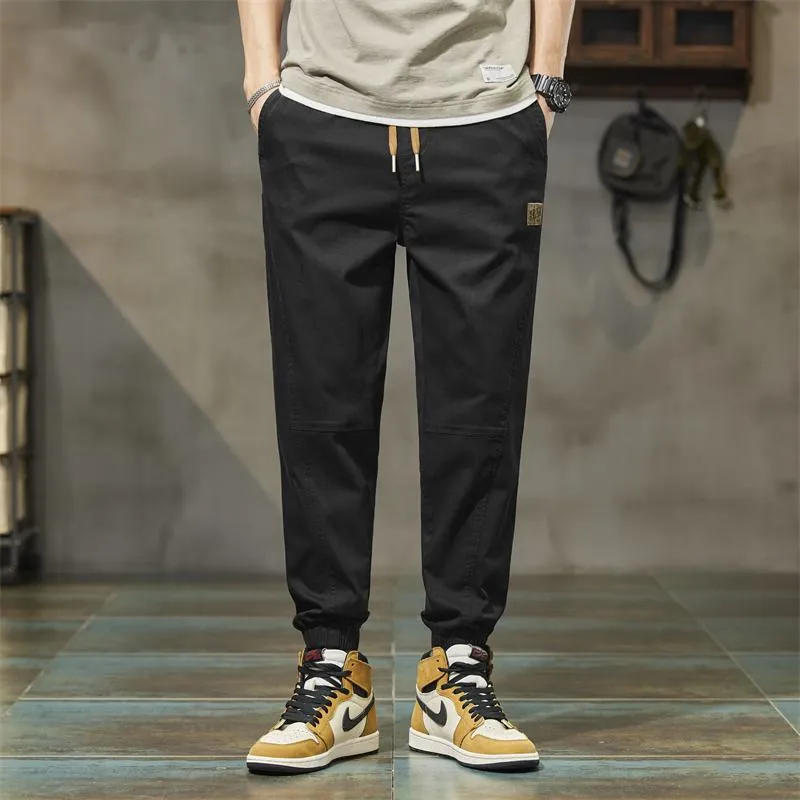 Slant Pocket Tapered Loose Fit Pants