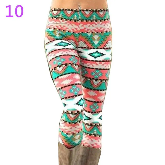 Snowflake Christmas Deer Leggings