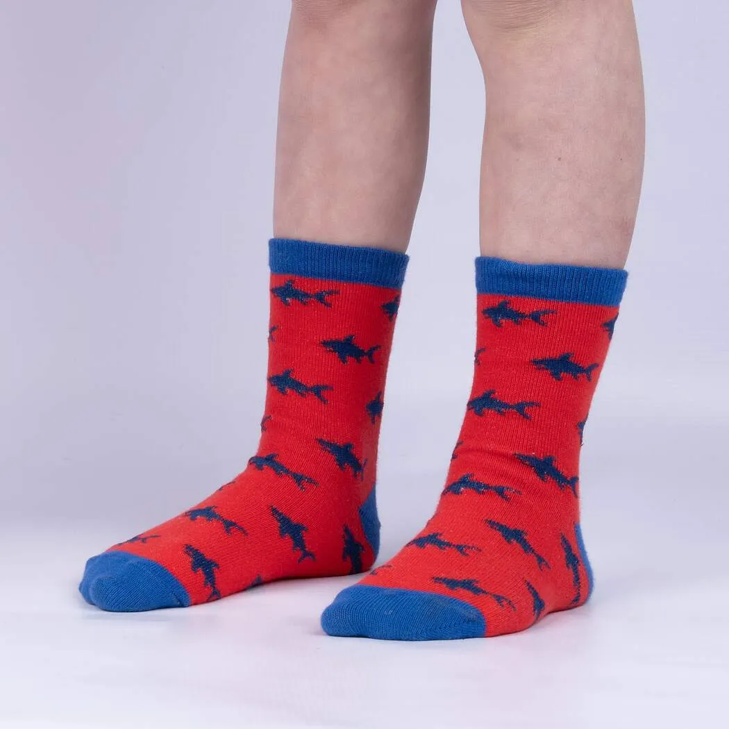 Totally Jawsome! Kids Crew Sock - 3 Pack