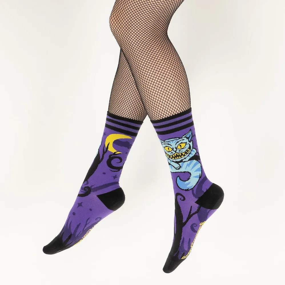 Unisex Cheshire Cat Socks