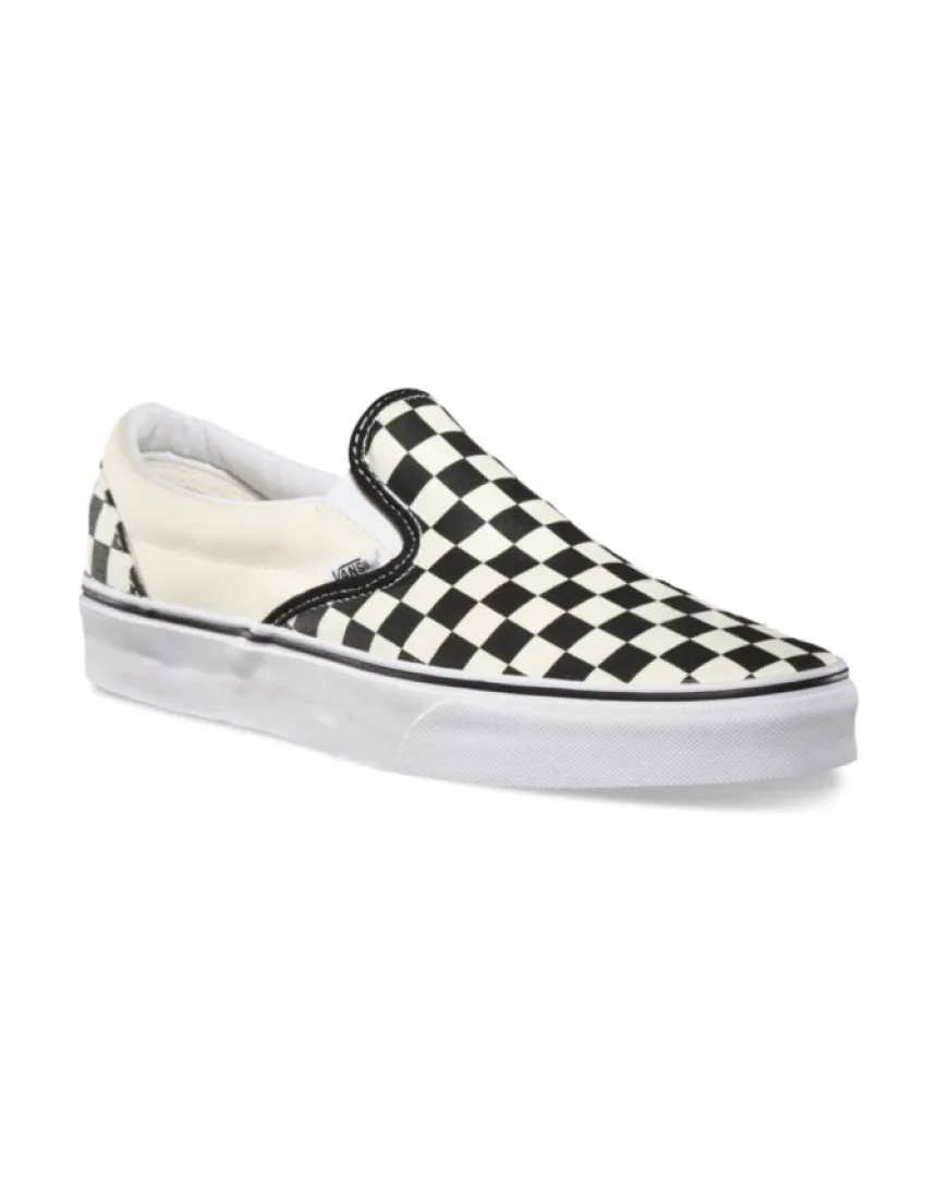 Vans Classic Slip On -  Black & White Checkerboard