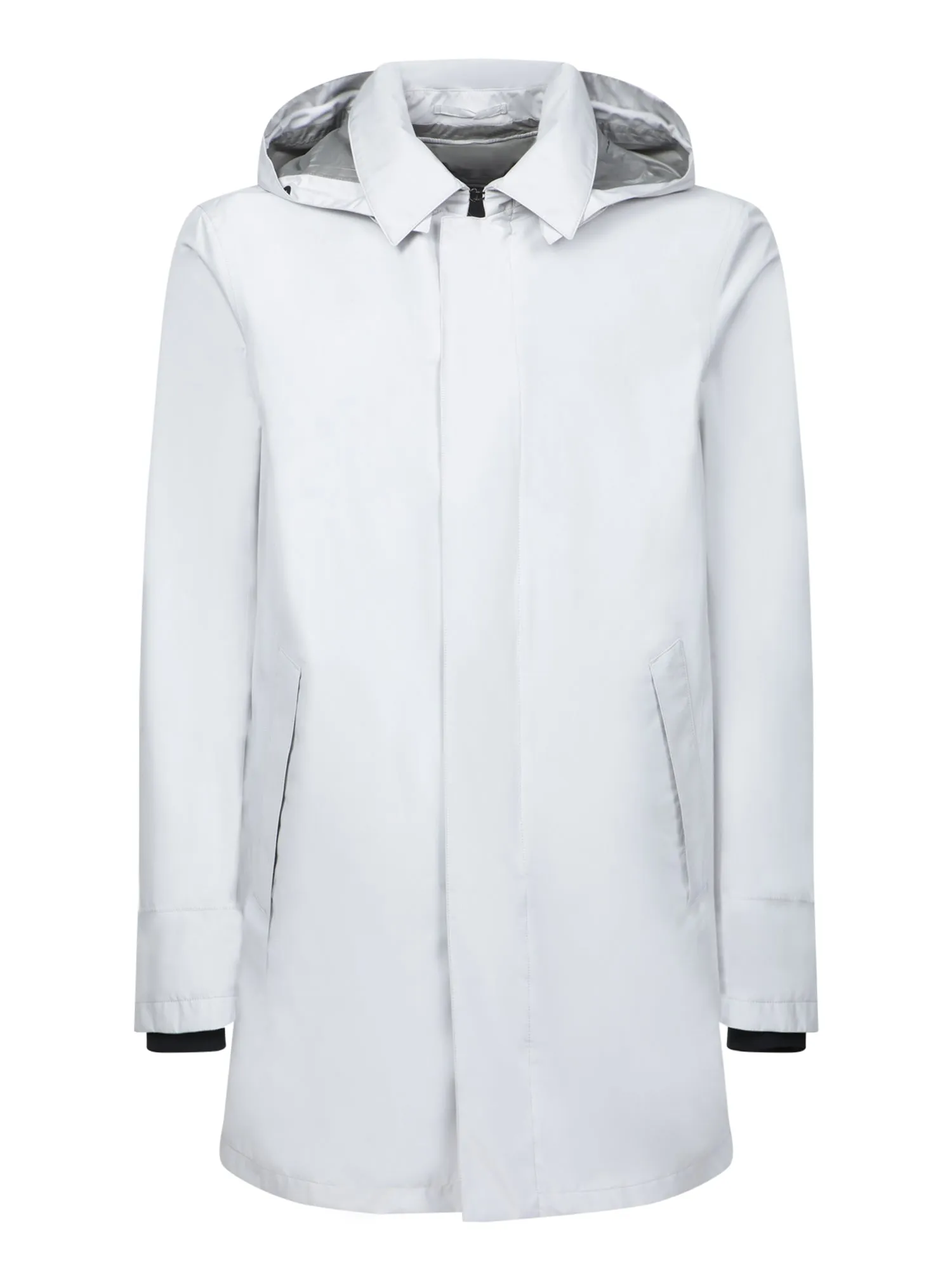 White Ice Trench Coat